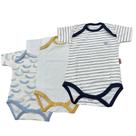 Kit Body Bebê 3 Peças Menina e Menino 100% Algodão Batistela Baby - Sortido Kit Body Bebê 3 Peças Menina e Menino 100% Algodão Batistela Baby - Sortido