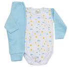 Kit Body Bebê 3 Peças Menina Roupas de Bebê Kit Body Bebê 3 Peças Menina Roupas de Bebê