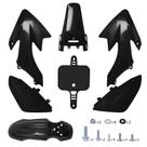 Kit Body Fender Podoy CRF50 XR50 Compatível com Plástico Preto