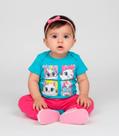 Kit Body Infantil Longo 3 Peças Select Rosa Kit Body Infantil Longo 3 Peças Select Rosa