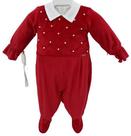 Kit Body + Macacão Peluciado Bebê Menina Inverno Lessa 8453 Kit Body + Macacão Peluciado Bebê Menina Inverno Lessa 8453