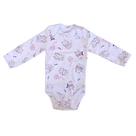 Kit Body Manga Longa com 3 Peças 100% Algodão - Feminino