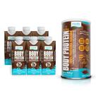 Kit Body Protein - Cacau Equaliv Kit Body Protein - Cacau Equaliv