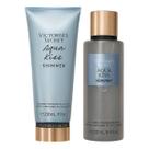Kit Body Splash+ Creme Acqua Kiss Shimmer Victorias Secret