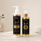 Kit Body Splash e Hidratante Corporal Árabe Asad 200ml