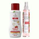 Kit Body Splash e Sabonete Líquido Íntimo Morango com Champagne Bio Instinto