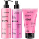 Kit Body Splash + Esfoliante + Hidratante Corpo E Rosto Labotrat Cheiro De Fruta Pitaya 150g