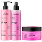 Kit Body Splash + Esfoliante + Hidratante Corpo E Rosto Labotrat Cheiro De Fruta Pitaya 300g