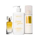 Kit Body Splash Hidratante Corporal Perfume Capilar Living Grace Barbours Beauty Kit Body Splash Hidratante Corporal Perfume Capilar Living Grace Barbours Beauty