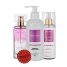 Kit Body Splash Hidratante Corporal Perfume Capilar My Sweet Delight Barbours Beauty