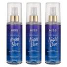 Kit Body Splash Kiss New York Night Love Bs04b 200ml C/3