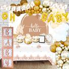 Kit Boho de Decoração para Chá de Bebê REGAL DECORATIONS com 254 Peças