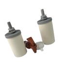 Kit boia + torneira + 2 vela tripla ação para filtro de barro