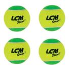 Kit Bola de Tênis Stage 1 LCM com 4 Unidades