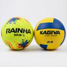 Kit Bola de Vôlei Kagiva 2.6 + Bola de Biribol Kagiva