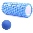 KIT Bola Lacrosse Massagem E Rolo Liberação Miofascial KIT Bola Lacrosse Massagem E Rolo Liberação Miofascial