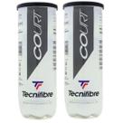 Kit Bola Tenis c 6 Unidades Tecnifibre Court Performance