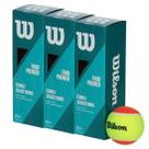 Kit Bolas de Tênis Beach Tênis 9 Unidades Iniciantes Wilson