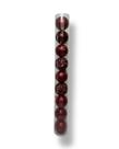 Kit Bolas Enfeites De Natal 9 Peças Textura Vinho - 8cm