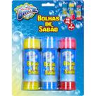 Kit bolha de sabão bubblez 3 peças - batiki 90697