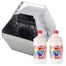Kit Bolha de Sabão com Máquina Profissional e Refil 2 Litros