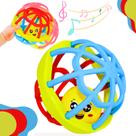 Kit Bolinha Chocalho de Silicone+ Móbile Baby Bichinhos Coloridos Para Berço E Carrinho