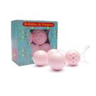 Kit bolinhas de pompoar 04 unidades - pau brasil