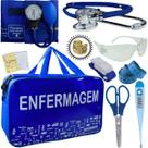 Kit Bolsa Aparelho de Pressão Esfigmomanômetro Enfermagem Premium