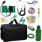 Kit Bolsa Aparelho de Pressão Esfigmomanômetro Esteto Pa Med