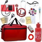 Kit Bolsa Aparelho de Pressão Esfigmomanômetro Esteto Pa Med Kit Bolsa Aparelho de Pressão Esfigmomanômetro Esteto Pa Med
