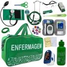 Kit Bolsa Aparelho de Pressão Esfigmomanômetro Medidor Completo Enfermagem Pa Med