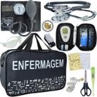 Kit Bolsa Aparelho de Pressão Esfigmomanômetro Medidor Enfermagem Premium Kit Bolsa Aparelho de Pressão Esfigmomanômetro Medidor Enfermagem Premium