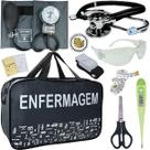 Kit Bolsa Aparelho Pressão Esfigmomanômetro Enfermagem Pa Med