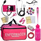 Kit Bolsa Aparelho Pressão Esfigmomanômetro Enfermagem Pa Med