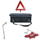 Kit bolsa + chave 19 mm + macaco sanfona + triangulo base leve