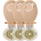 Kit Bolsa Colostomia Sensura Drenável Opaca 50mm 3 Unidades + 3 Placas Sensura Recortável 10-45/50 Coloplast