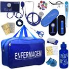 Kit Bolsa Cores Aparelho Pressao Esfigmomanometro Enfermagem Incoterm