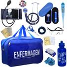 Kit Bolsa Cores Aparelho Pressao Esfigmomanometro Enfermagem Pa Med