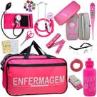 Kit Bolsa Cores Aparelho Pressao Esfigmomanometro Enfermagem Pa Med