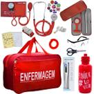 Kit Bolsa Cores Aparelho Pressao Esfigmomanometro Enfermagem Premium