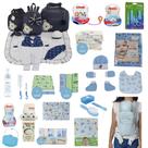 Kit Bolsa de Maternidade 3 Peças + Saída maternidade + Enxoval Master menino