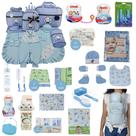 Kit Bolsa de Maternidade 5 Peças + Saída maternidade + Enxoval Master menino
