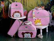 Kit Bolsa de Maternidade Menino Menina Safari Com Mochila e Trocador