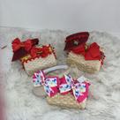 Kit Bolsa de palha Kit Bolsa de palha
