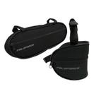 Kit Bolsa de Quadro 1,5L + Bolsa de Selim 0,45L Bike Veloforce Nylon Kit Bolsa de Quadro 1,5L + Bolsa de Selim 0,45L Bike Veloforce Nylon
