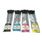 Kit Bolsa de Tinta Compatível E9411 E9412 E9413 E9414 CMYK R04L Pigmentada C5210 5290 5710 5790 52