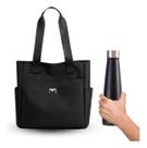 Kit Bolsa E Garrafa Resistente Ombro Aço 2024 Lançamento Trabalho Passeio Praia