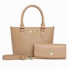 Kit Bolsa Feminina Lorena Com Alça Transversal Removível Willibags.