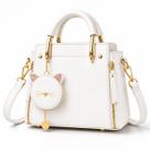 Kit Bolsa Feminina Transversal Ombro Bolsa Pequena TOte Resistente Lisa Impermeável Casual Presente Passeio Igreja Faculdade De lado De Ombro