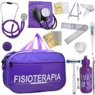 Kit Bolsa Fisioterapia Acadêmico Goniômetro Martelo Buck Fita Antropométrica Estagio
